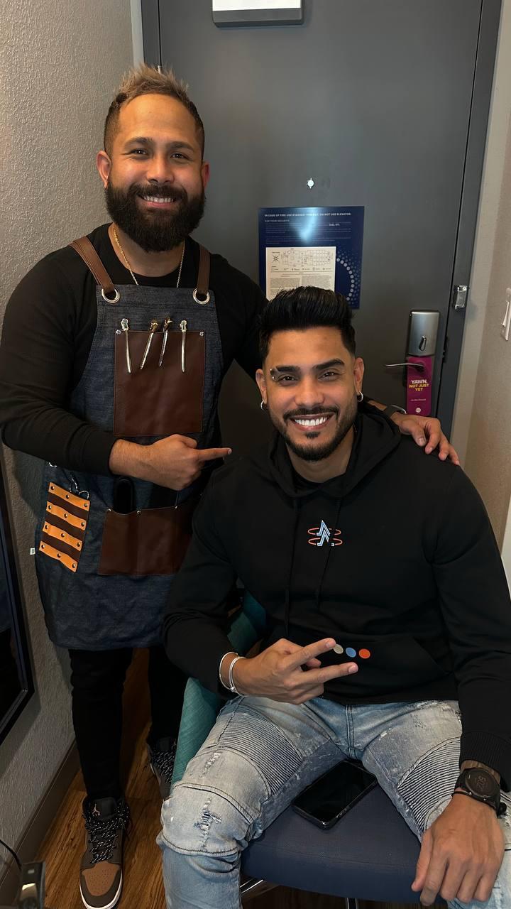 Cliente de Carlucho Barber Shop