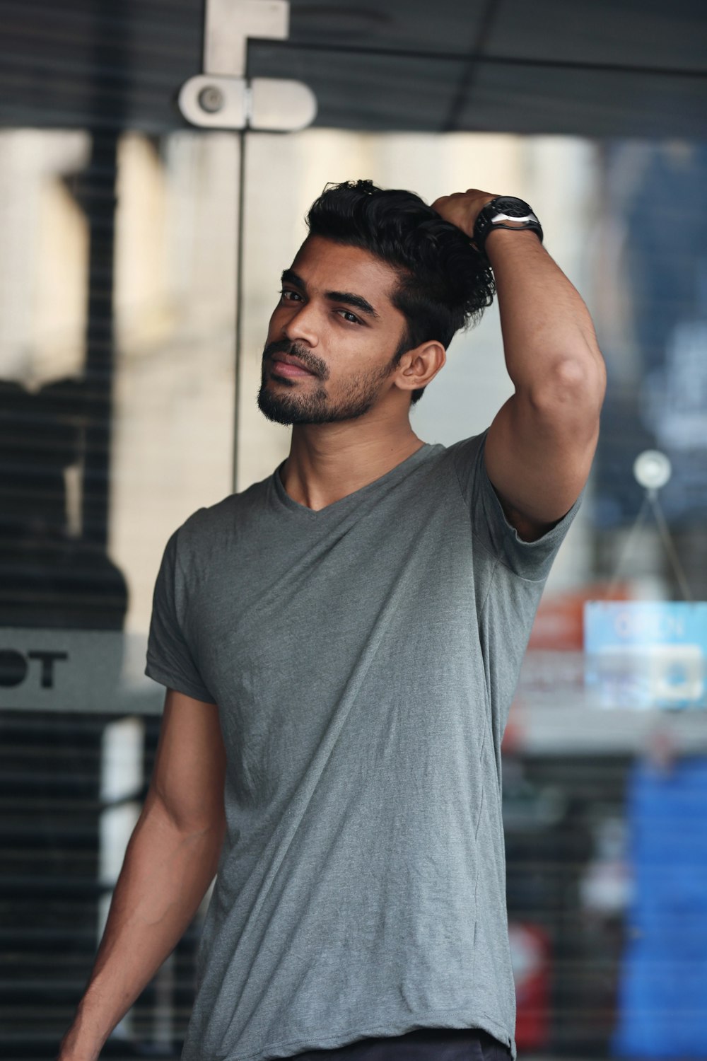 Resultado después del corte y la barba