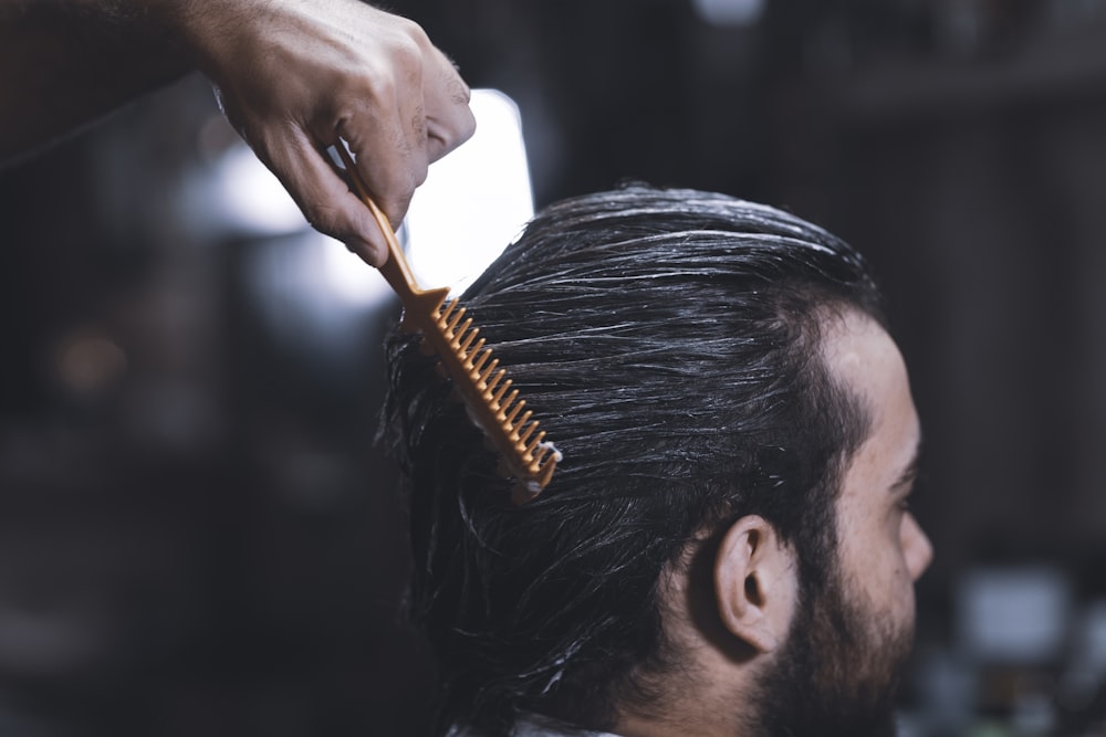 Cabello antes del fade