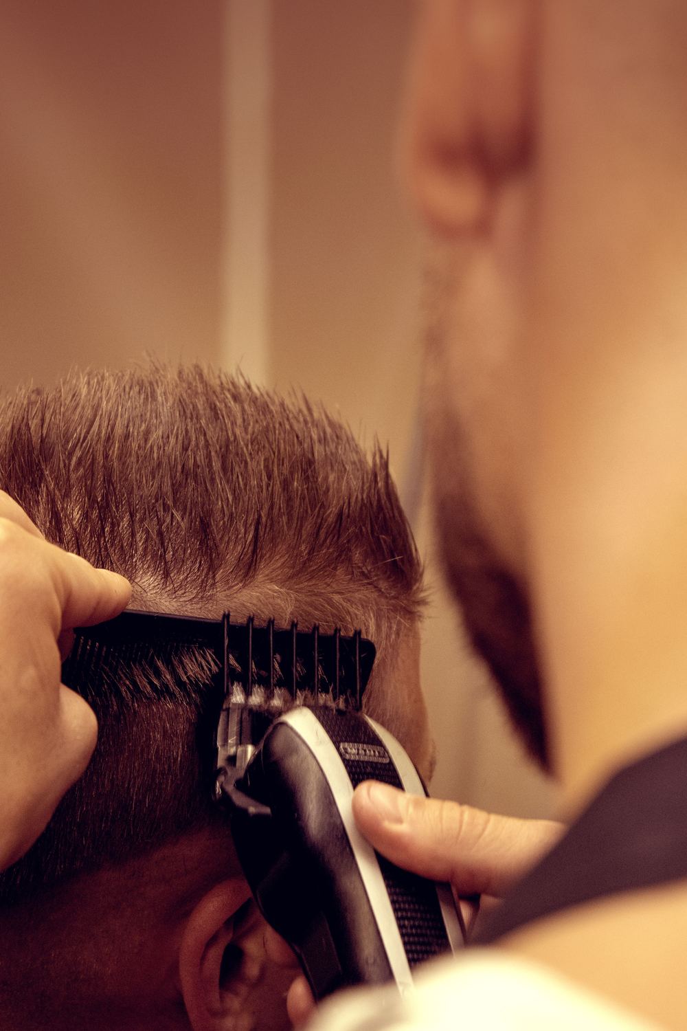 Corte clásico de caballero